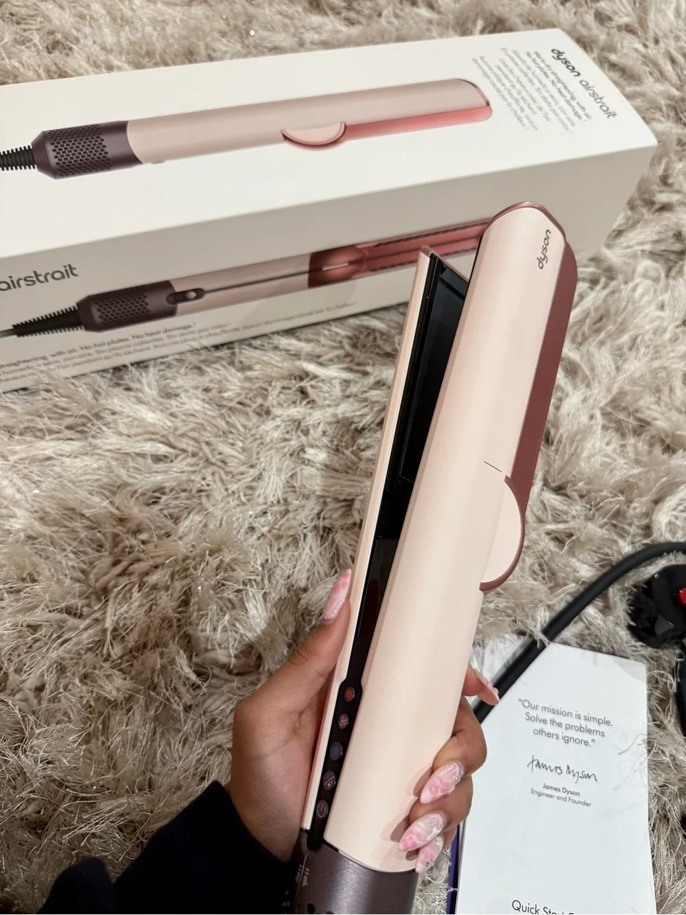 BRAND NEW DYSON AIRSTRAIT LIMITED EDITION PINK